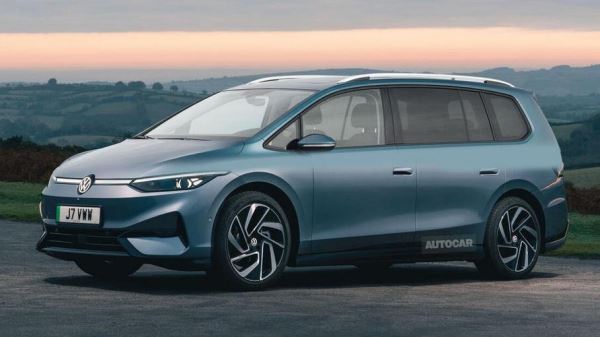 Новый Volkswagen Touran окажется электрокаром с хитрыми дверями