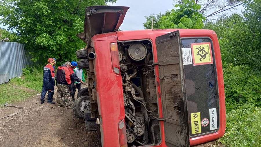 Число пострадавших в ДТП с автобусом в Хабаровском крае детей увеличилось до 12